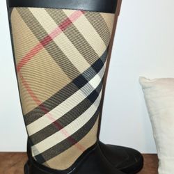 Women's Vintage Burberry Rain Boots 