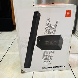 JBL Cinema (SB595) 3.1 Dolby Atmos Soundbar System | 440W Peak Power + Wireless Subwoofer- JBL Signature Sound
