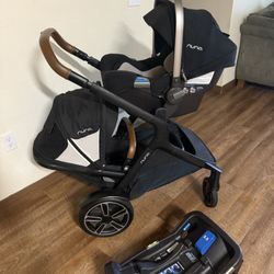 Nuna Demi Grow Stroller and Car seat 