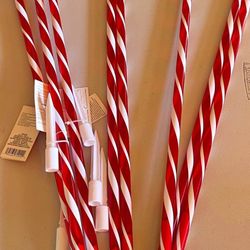 Xmas Decor Canes Like New