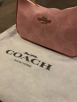 Pink coach purse