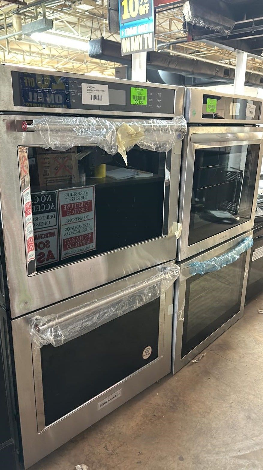 KitchenAid 30 Built-In Double Electric Convection Wall Oven