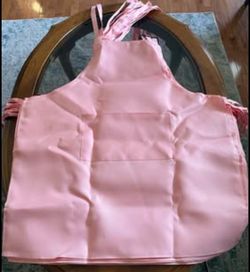 13 unisex pink aprons
