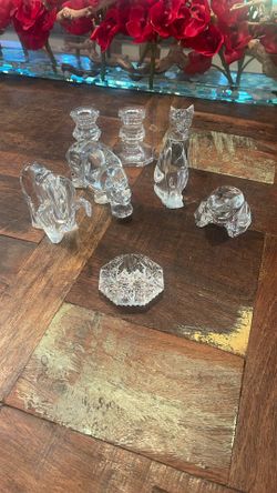 Baccarat Crystal Figurines