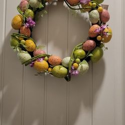 Easter Egg Wreath 