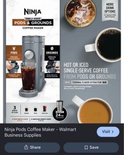 Ninja Single-Serve Pods & Grounds Coffee Maker