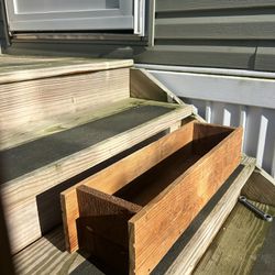 Wood Plant Box 