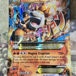 Camerupt EX Pokémon Card 