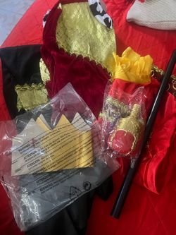 Toddler king costume