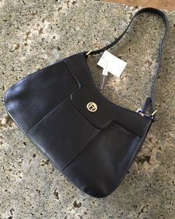 BRAND NEW Etienne Aigner Handbag, Genuine Leather, Belvedere Collection, Black -$49