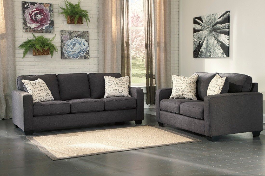 Couch and Loveseat Set
