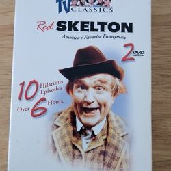 Red Skelton DVD - 2-disc set with 10 episodes #comedy