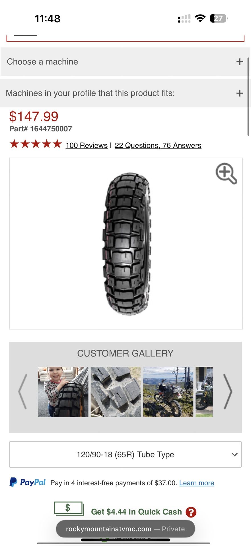 Motorcycle Tire