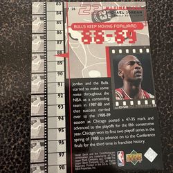 Michael Jordan card 88-89