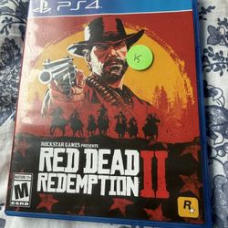 PS4 Red Dead Redemption 2 Game