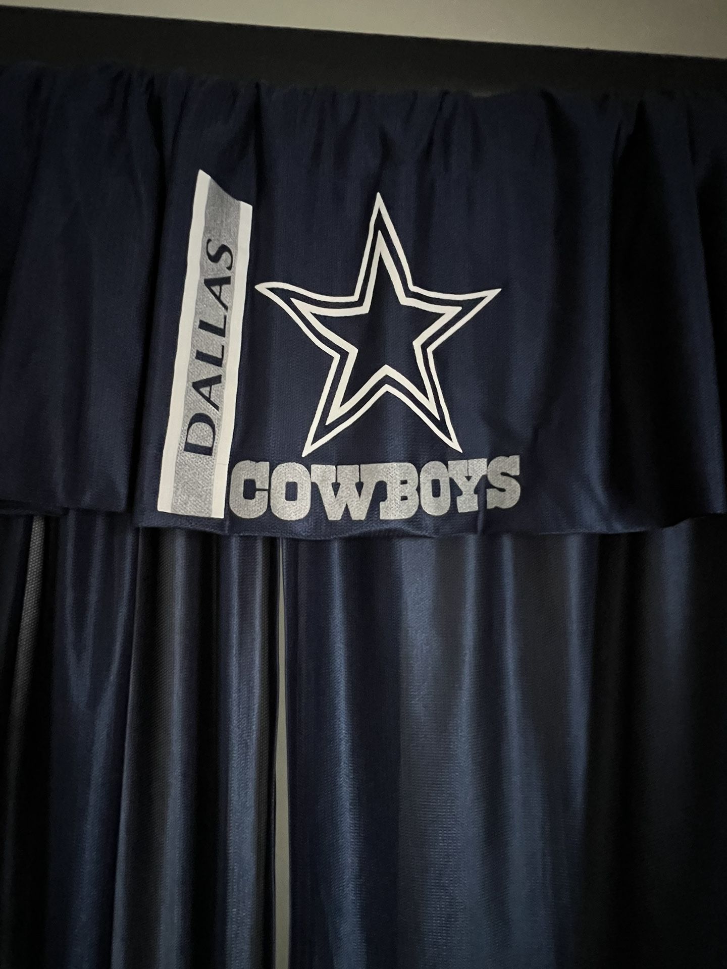 Dallas Cowboys Jersey Style Curtain Set