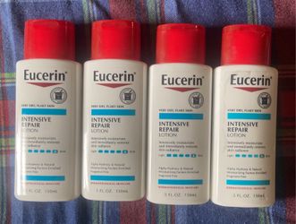 Eucerin Lotion 5 oz Each. 4 Pack
