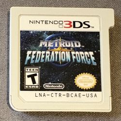 Metroid Prime Federation Force 3DS