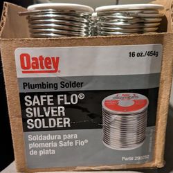 Oatey

Safe Flo 1 lb. Lead-Free Silver Solder Wire