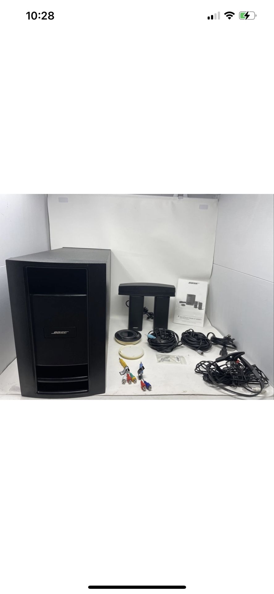 Bose SoundTouch Stereo JC II Wi-Fi Music System Works Perfect