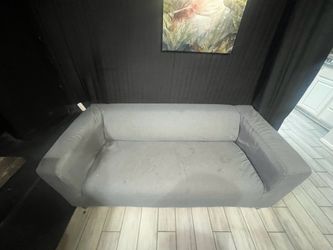 Gray Loveseat