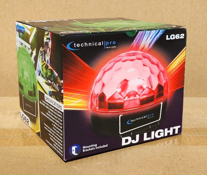 DJ Light Multicolor LED Lighting Sound Activated Multibeam Effect Party Globe 🚨 Payment Options Available 🚨 No Credit Needed 🚨 