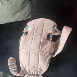babybjorn baby carrier pink