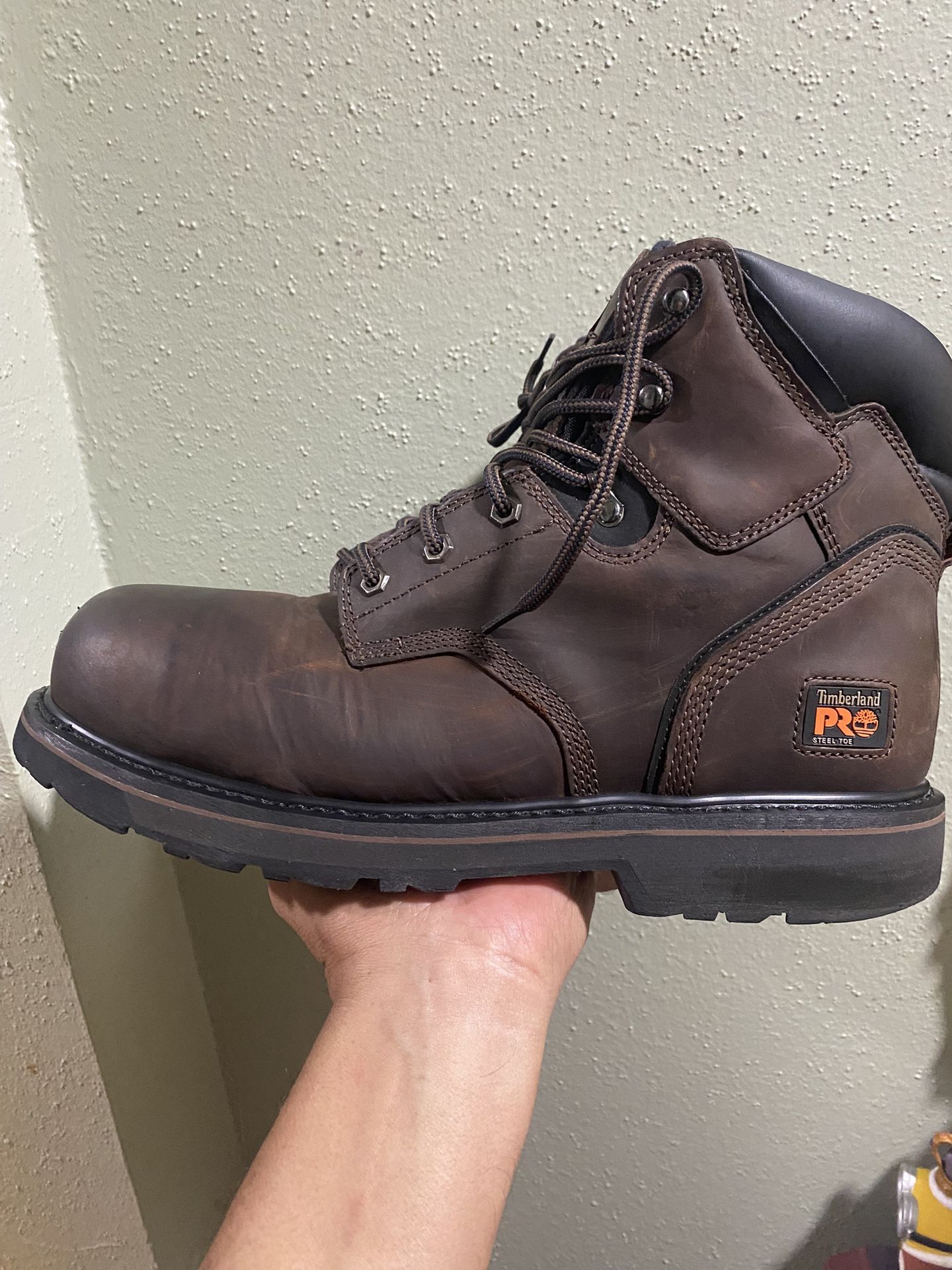 Timberland Pro 24/7 Steel Toe 6" Slip Resistant Waterproof Work Boots Size 13