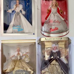 Holiday Barbie’s