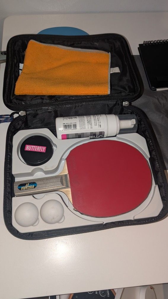 Butterfly Table Tennis Racket and Case Set