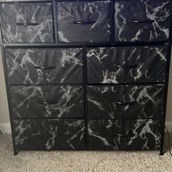 Marble Colored Dresser
