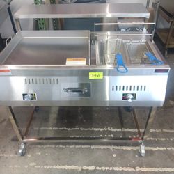 Fryer With Griddle