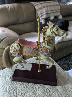 Vintage San Francisco Music Box Co. Carousel Horse - Ltd Ed #0600