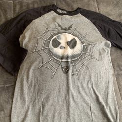 Disney Jack Skellington Long Sleeve Medium