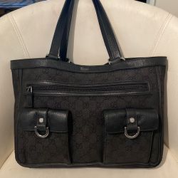 Gucci Tote Bag Canvas