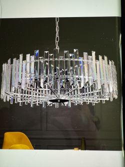 Meerosee Crystal Chandelier Light 