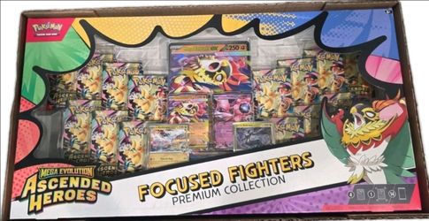 Pokémon Ascended Heroes Focused Fighters Premium Collection - Sam's Club Excl.