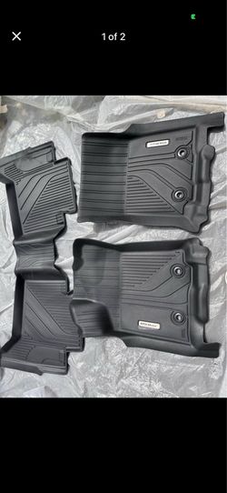 YITAMOTOR Custom Fit All-Weather Floor Mats – Full Set (Front & Rear) – Black
