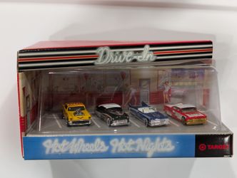 1999 Hot Wheels Hot Nights Drive In Set 