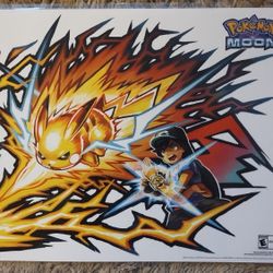 Pokemon Sun / Moon Z-Move Poster