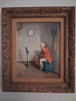 "Interior" by Fenyer on oil
