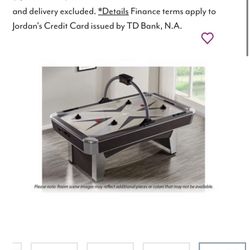 New Air Hockey Table 