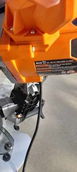 R4123 12IN DUAL BEVEL MITER SAW WITH LASER