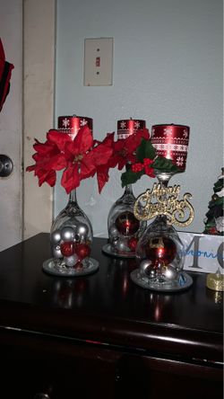 Christmas candle holder