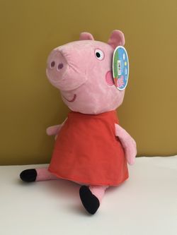 Peppa Pig Fiesta Plush Doll Stuffed Animal 14” Tall with Tag 2003