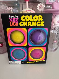Teenie Nee Doh Color Change 4-Pack