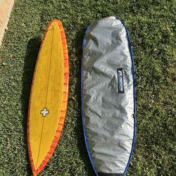  Surf Prescriptions Retro single fin surfboard