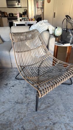 Beautiful rattan accent chair