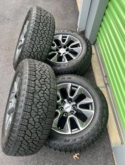 20’ Silverado Tahoe Denali Yukon Sierra Suburban 6 lug Rims Tires