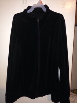 Black warm sweater